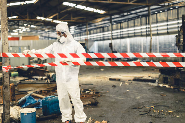 Professional Unattended Death Cleanup technician working in Wrightwood, CA